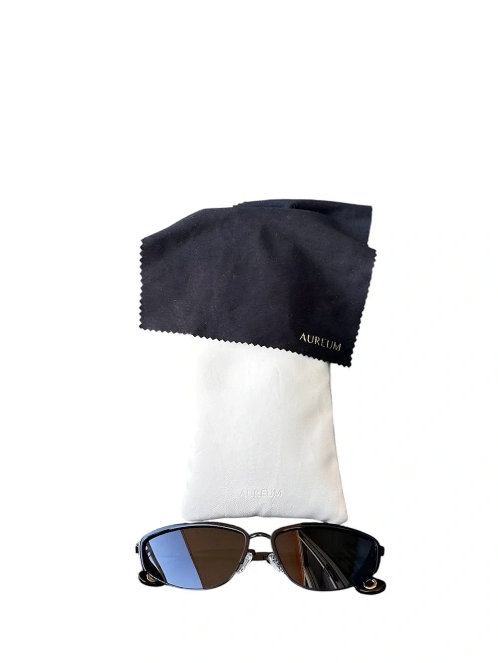 Venice Aureum Collective Black Metal Sunglasses